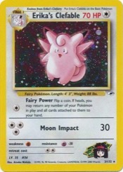 Most Valuable 1st Edition Pokémon Cards — Erika's Clefable