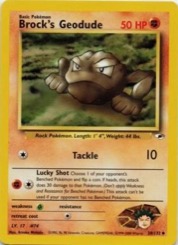 Brock's Geodude 38/132 Gym Heroes