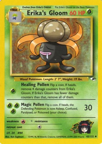 Erika's Gloom 45/132 from Gym Heroes