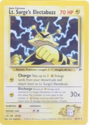 Most Valuable 1st Edition Pokémon Cards — Lt. Surge's Electabuzz