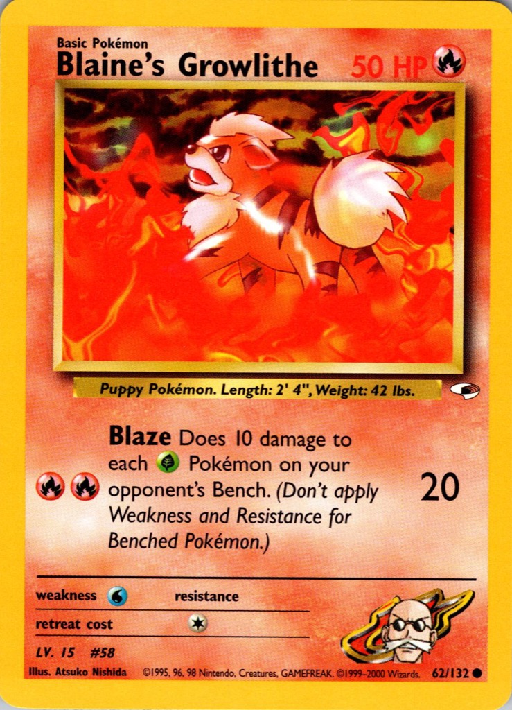 Blaine's Growlithe