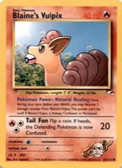 Blaine's Vulpix Gym Heroes #65