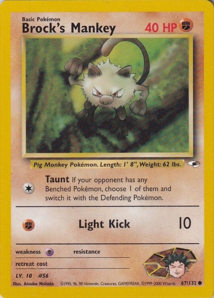 Brock's Mankey