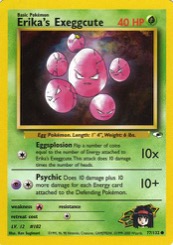 Erika's Exeggcute 77/132 Gym Heroes