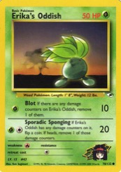 Erika's Oddish 78/132 Gym Heroes