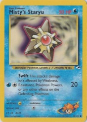 Misty's Staryu 90/132 Gym Heroes