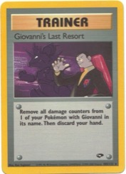 Giovanni's Last Resort Gym Challenge #105