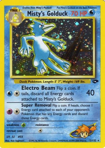 Misty's Golduck — Gym Challenge #12