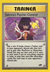 Sabrina's Psychic Control Gym Challenge #121