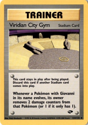 Viridian City Gym 123/132 from Gym Challenge