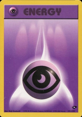 Psychic Energy 131/132 from Gym Challenge