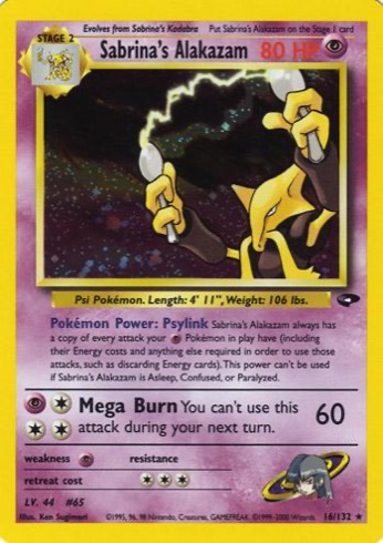 Sabrina's Alakazam — Gym Challenge #16
