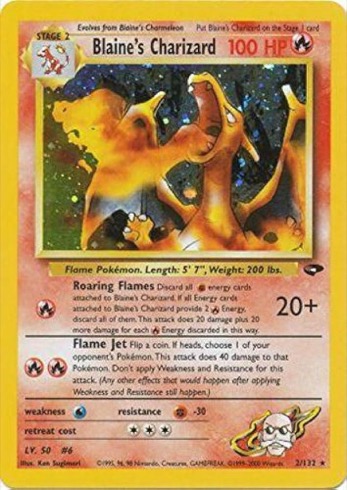 Blaine's Charizard — Gym Challenge #2