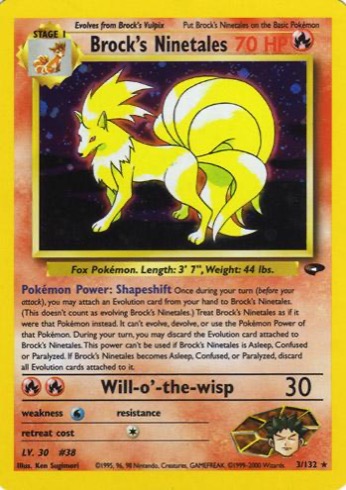 Brock's Ninetales — Gym Challenge #3