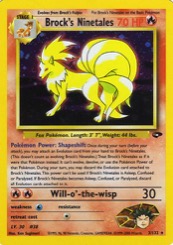 Most Valuable 1st Edition Pokémon Cards — Brock's Ninetales