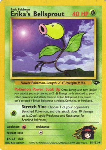 Erika's Bellsprout 38/132 from Gym Challenge