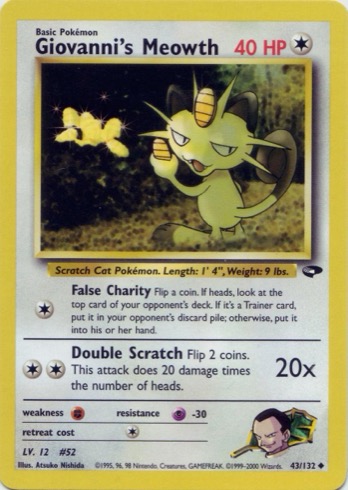 Giovanni's Meowth — Gym Challenge #43