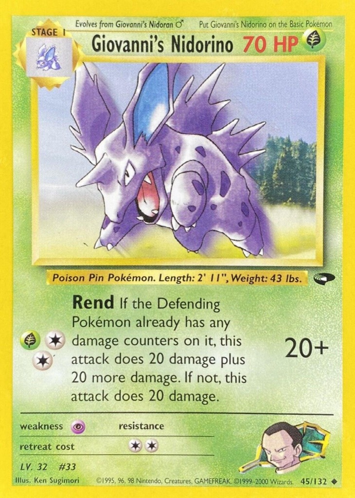 Giovanni's Nidorino