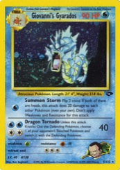 Most Valuable 1st Edition Pokémon Cards — Giovanni's Gyarados