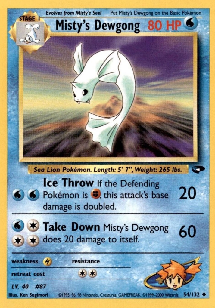 Misty's Dewgong