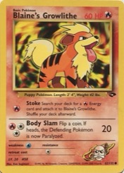 Blaine's Growlithe Gym Challenge #62