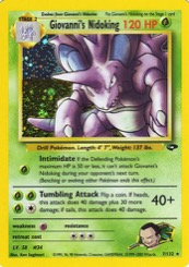 Most Valuable 1st Edition Pokémon Cards — Giovanni's Nidoking