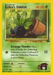 Erika's Oddish 70/132 Gym Challenge