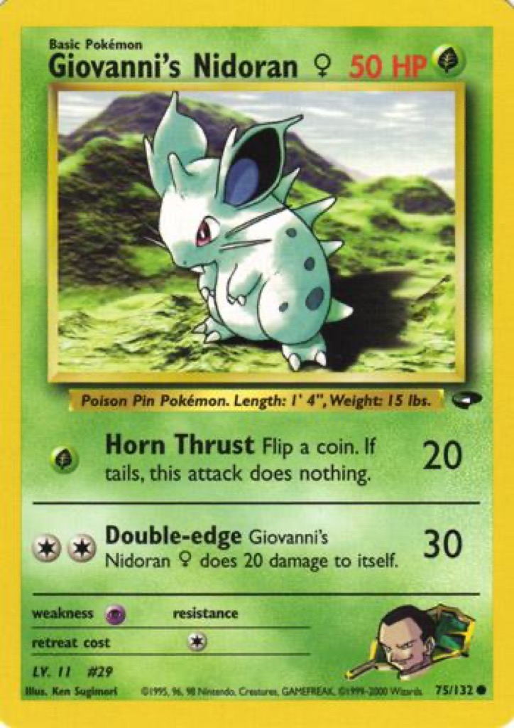 Giovanni's Nidoran ♀