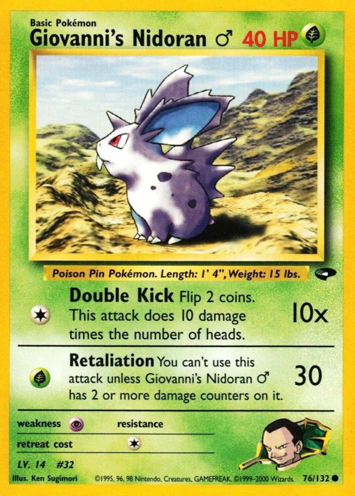 Giovanni's Nidoran ♂