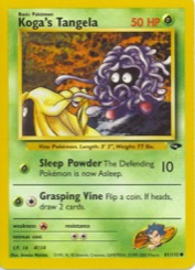 Koga's Tangela 81/132 Gym Challenge