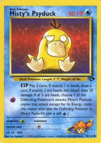 Misty's Psyduck — Gym Challenge #90