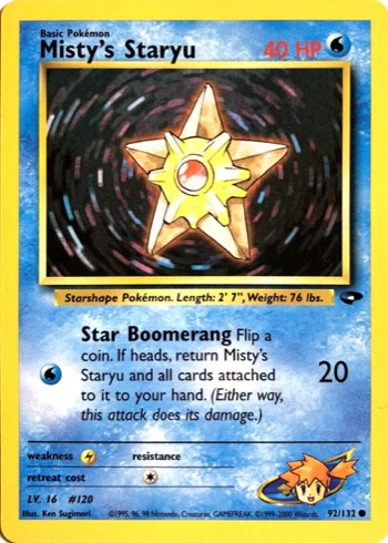 Misty's Staryu — Gym Challenge #92