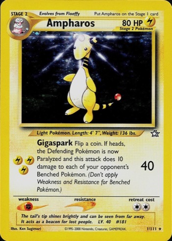 Ampharos — Neo Genesis #1