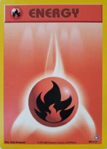 Fire Energy 107/111 from Neo Genesis