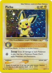 Most Valuable 1st Edition Pokémon Cards — Pichu