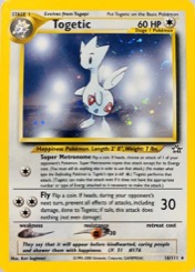 Most Valuable 1st Edition Pokémon Cards — Togetic