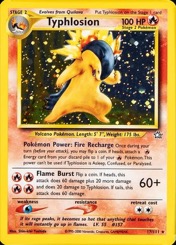 Most Valuable 1st Edition Pokémon Cards — Typhlosion