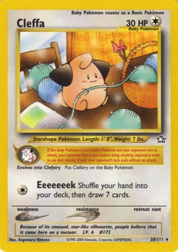 Cleffa — Neo Genesis #20