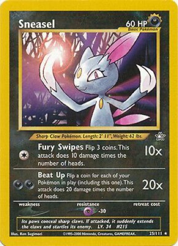Sneasel — Neo Genesis #25