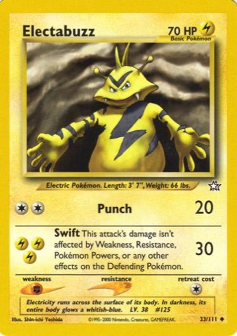 Electabuzz — Neo Genesis #33