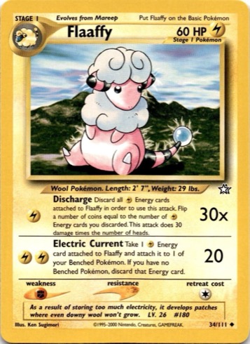 Flaaffy 34/111 from Neo Genesis