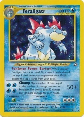 Feraligatr — Neo Genesis #4