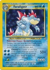 Most Valuable 1st Edition Pokémon Cards — Feraligatr