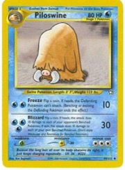 Piloswine Neo Genesis #44
