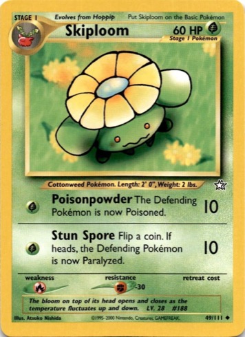 Skiploom 49/111 from Neo Genesis