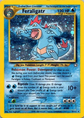 Feraligatr — Neo Genesis #5
