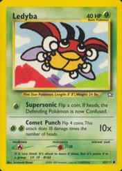 Ledyba Neo Genesis #63