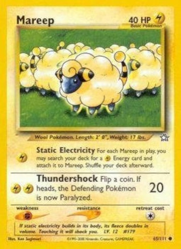 Mareep 65/111 from Neo Genesis