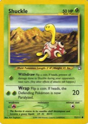 Shuckle Neo Genesis #72
