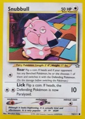 Snubbull Neo Genesis #74
